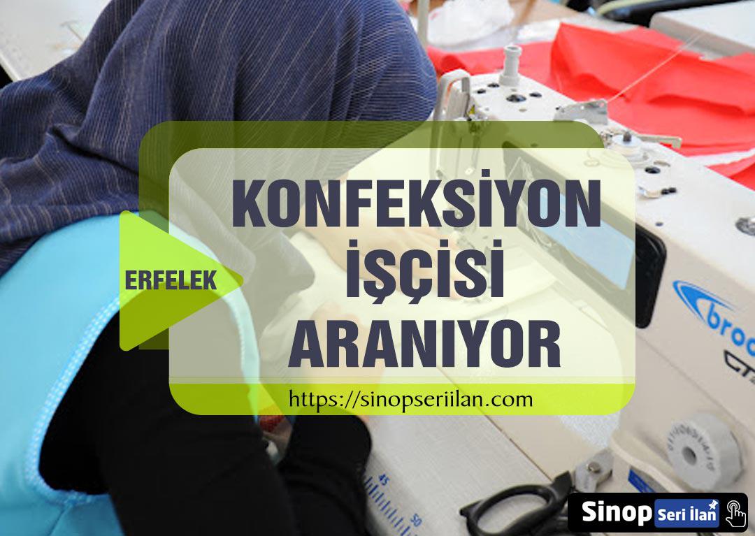 Konfeksiyon İşçisi Aranıyor