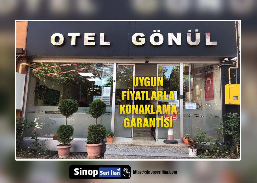 Sinop uygun fiyatlarla konaklama Gönül Otel