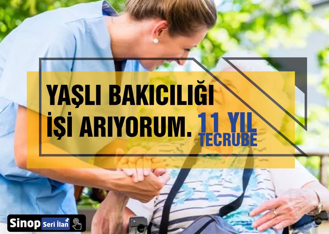 Yaşlı bakıcılığı işi arıyorum
